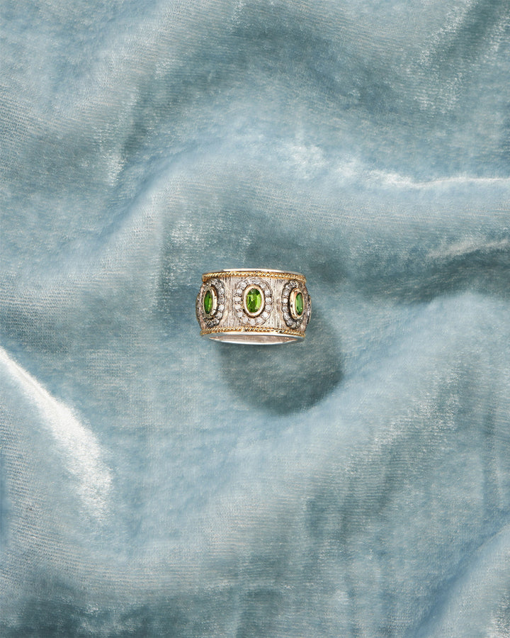 Mony Full Diopside ring