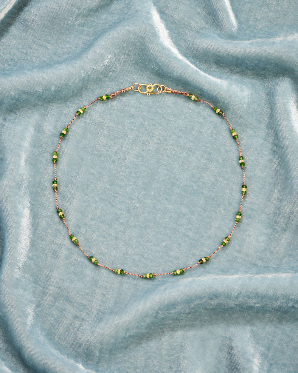 Bopha diopside necklace