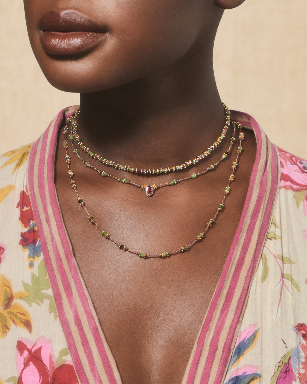 Kamala Zoïsites necklace